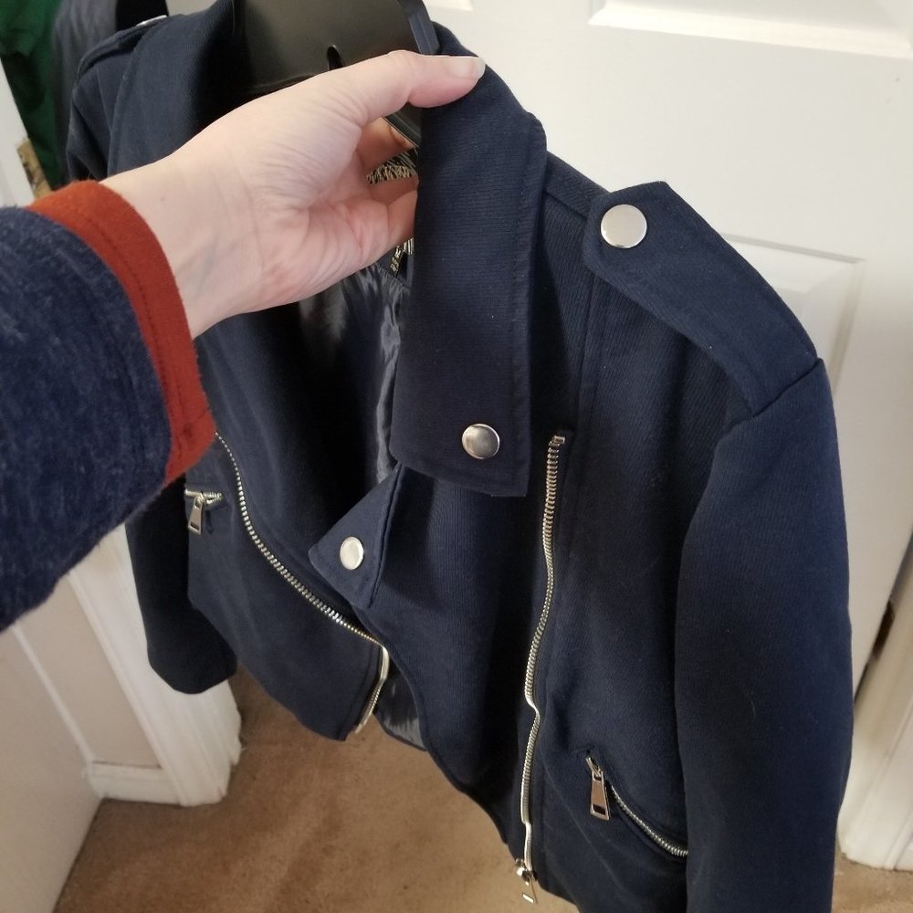 Women's Moto Jacket - Picture 6 of 7